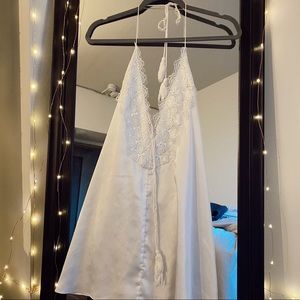 Cotton Candy LA Satin Slip Dress (S)